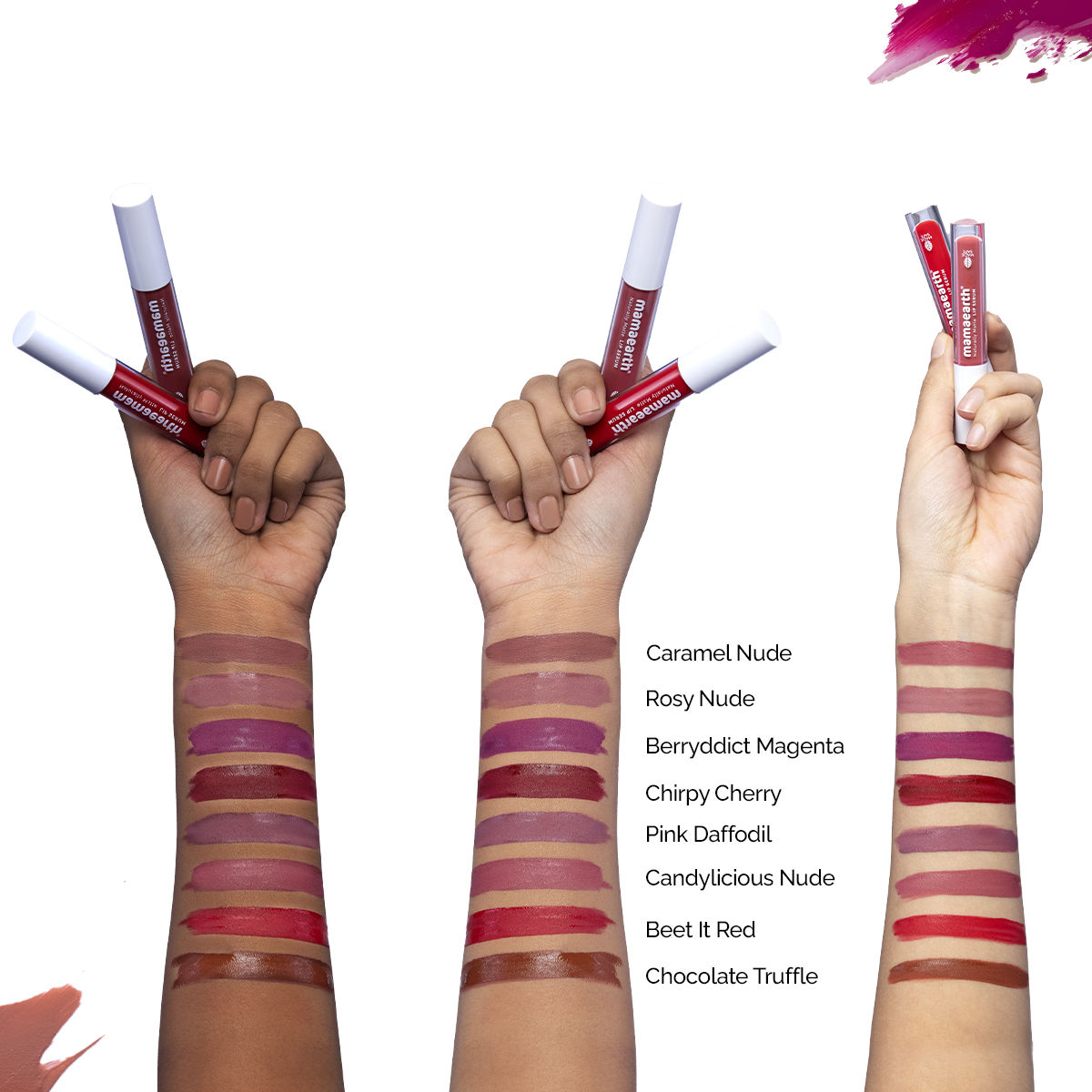 Mamaearth Naturally Matte Lip Serum Matte Liquid Lipstick With